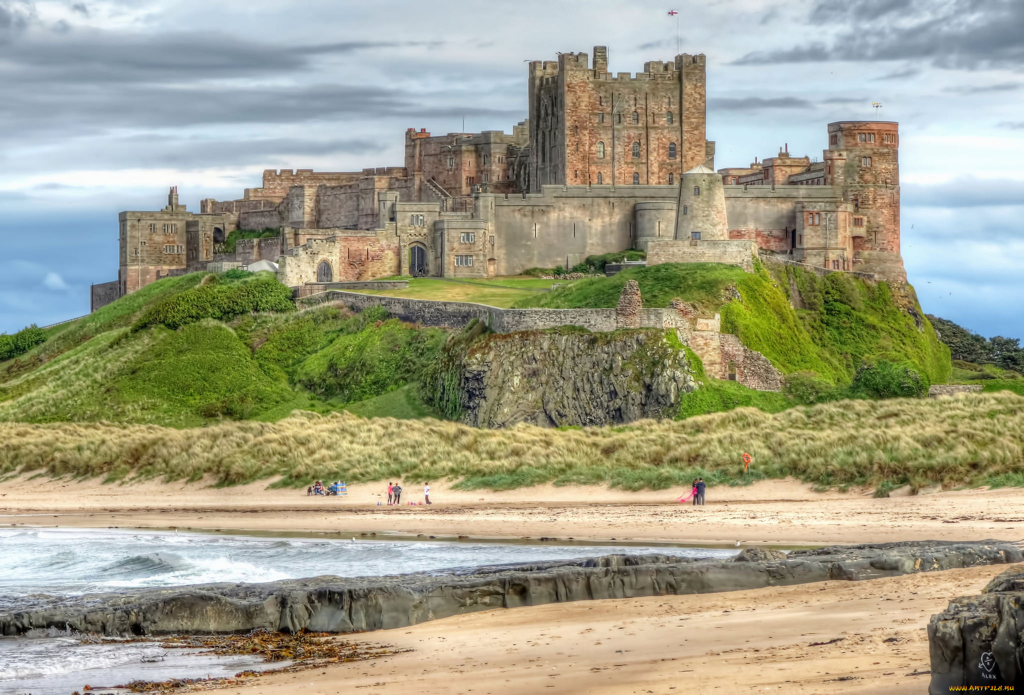 bamburgh castle, ,  , 